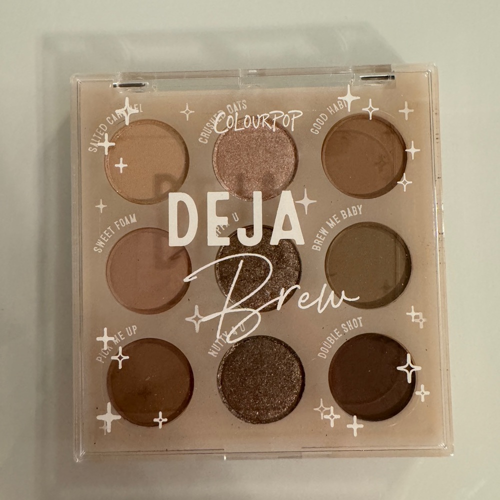 Colourpop Deja Brew Eyeshadow Palette